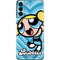 Cartoon Network Powerpuff Girls Bubbles Blue Hearts Galaxy S21 Plus 5G Skin